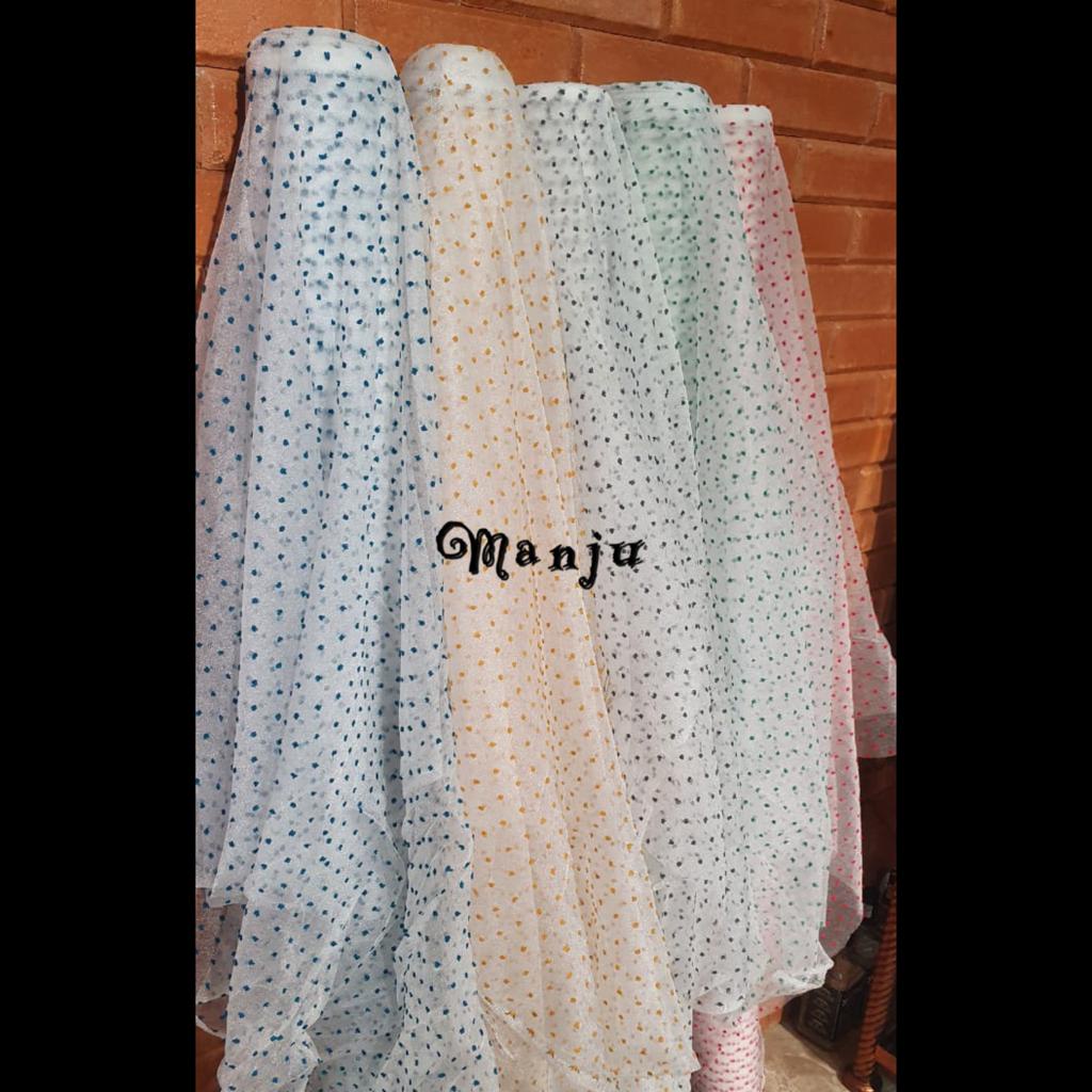 Organza dot / polkadot / organza