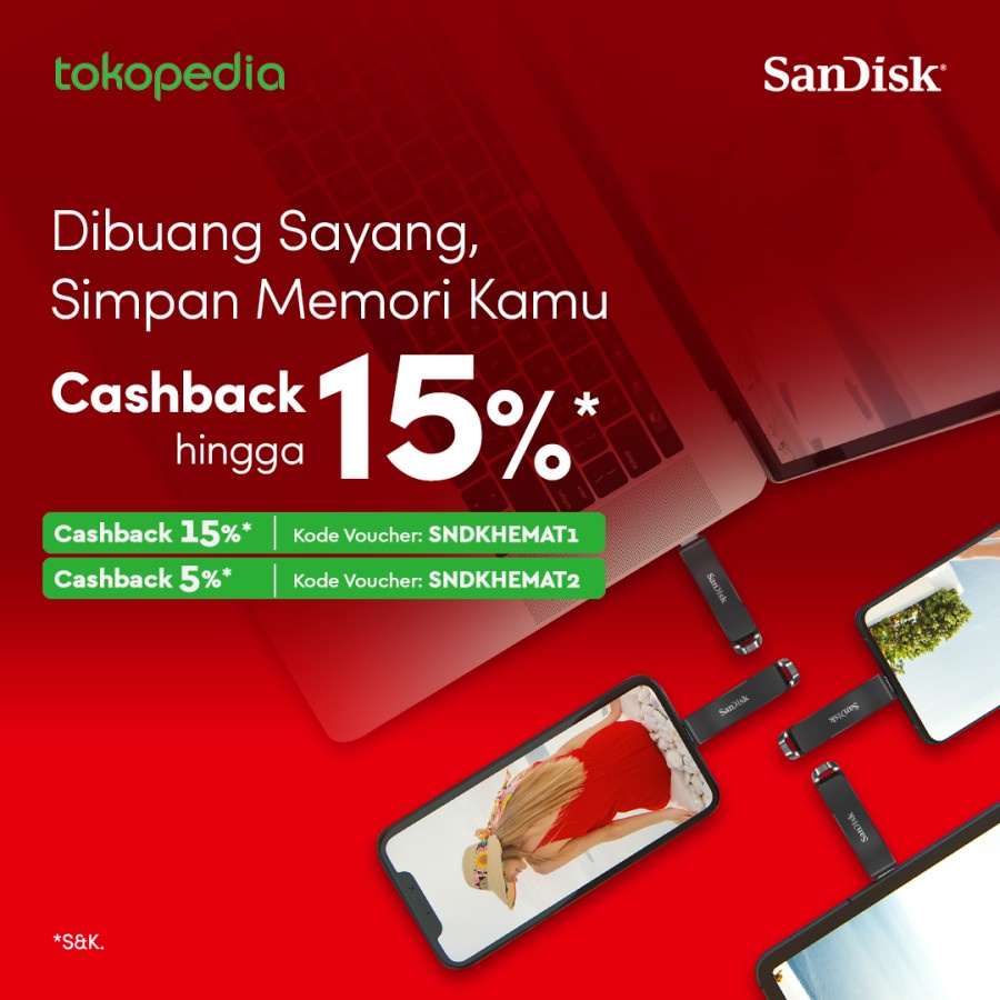 SanDisk Extreme Pro SDHC / SDXC Card UHS-I 32GB 64GB 128GB 256GB Garansi Resmi Original