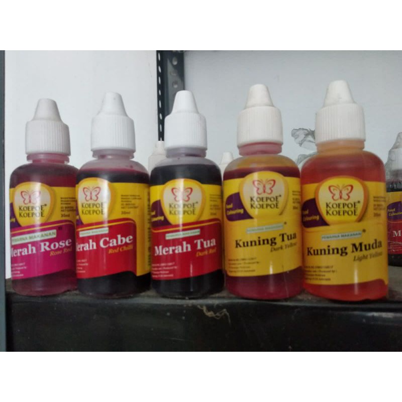 

Pewarna makanan kopeoe koepoe 30ml