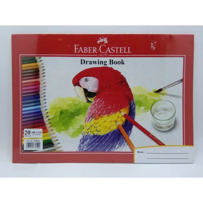 

Gaya Faber-Castell Drawing Book A4 1740A4 Berkualitas