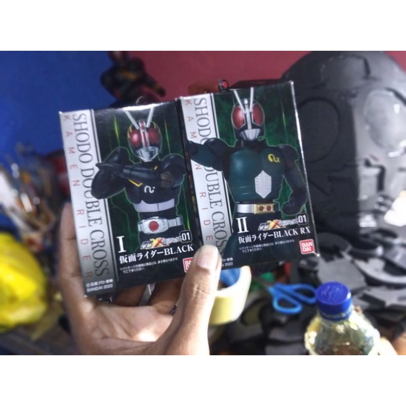 Set shodo kamen rider black + rx