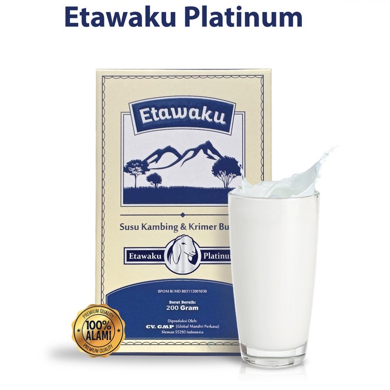 

Susu Kambing ETAWAKU Platinum Sukam Bubuk Etawa ETAWAKUPlatinum