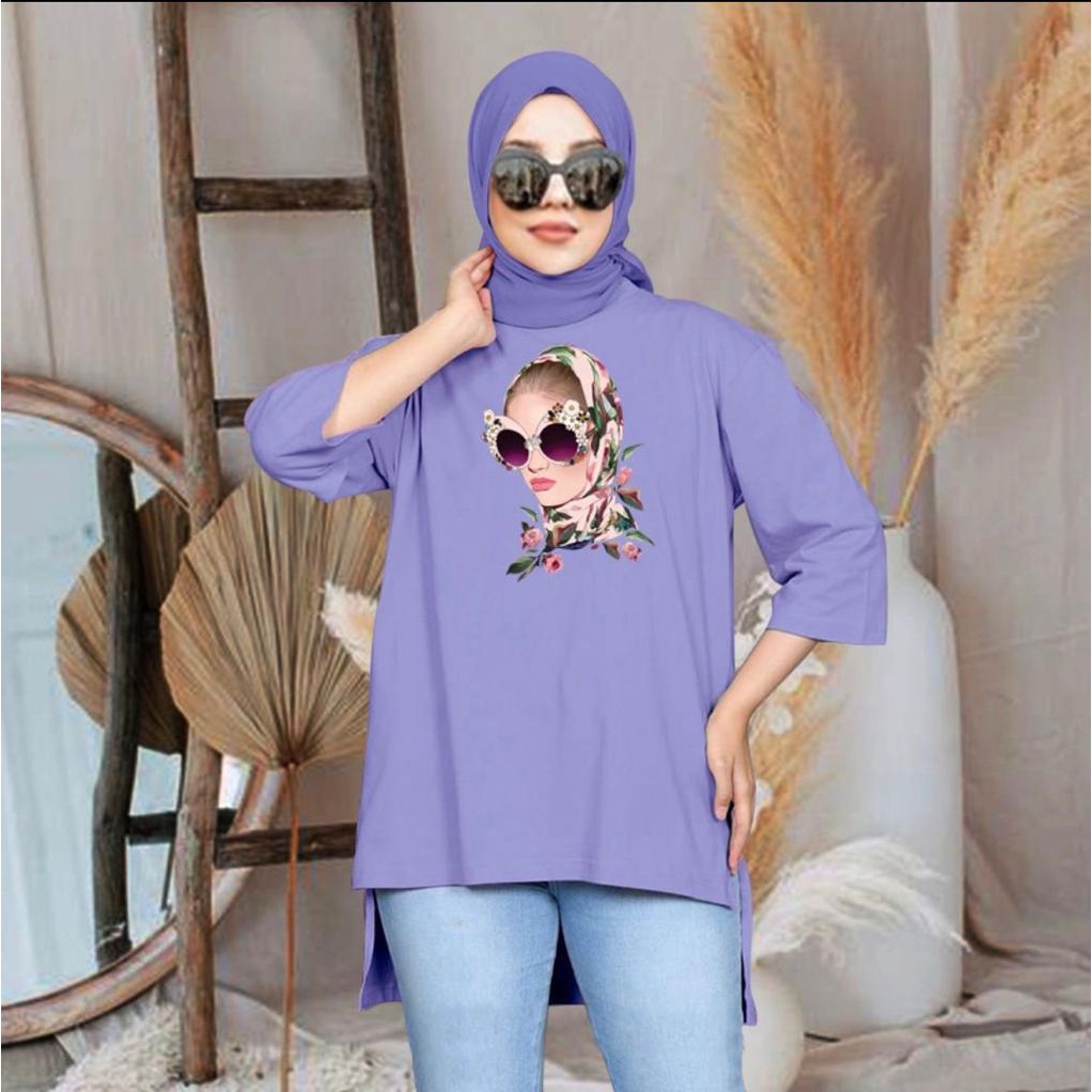 BC Tunik Basic Wanita Hijab's kaloborasi 04