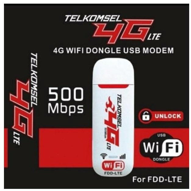 Modem Wifi Mifi 4G LTE Modem USB 500mbps Unlock Xidol K5188