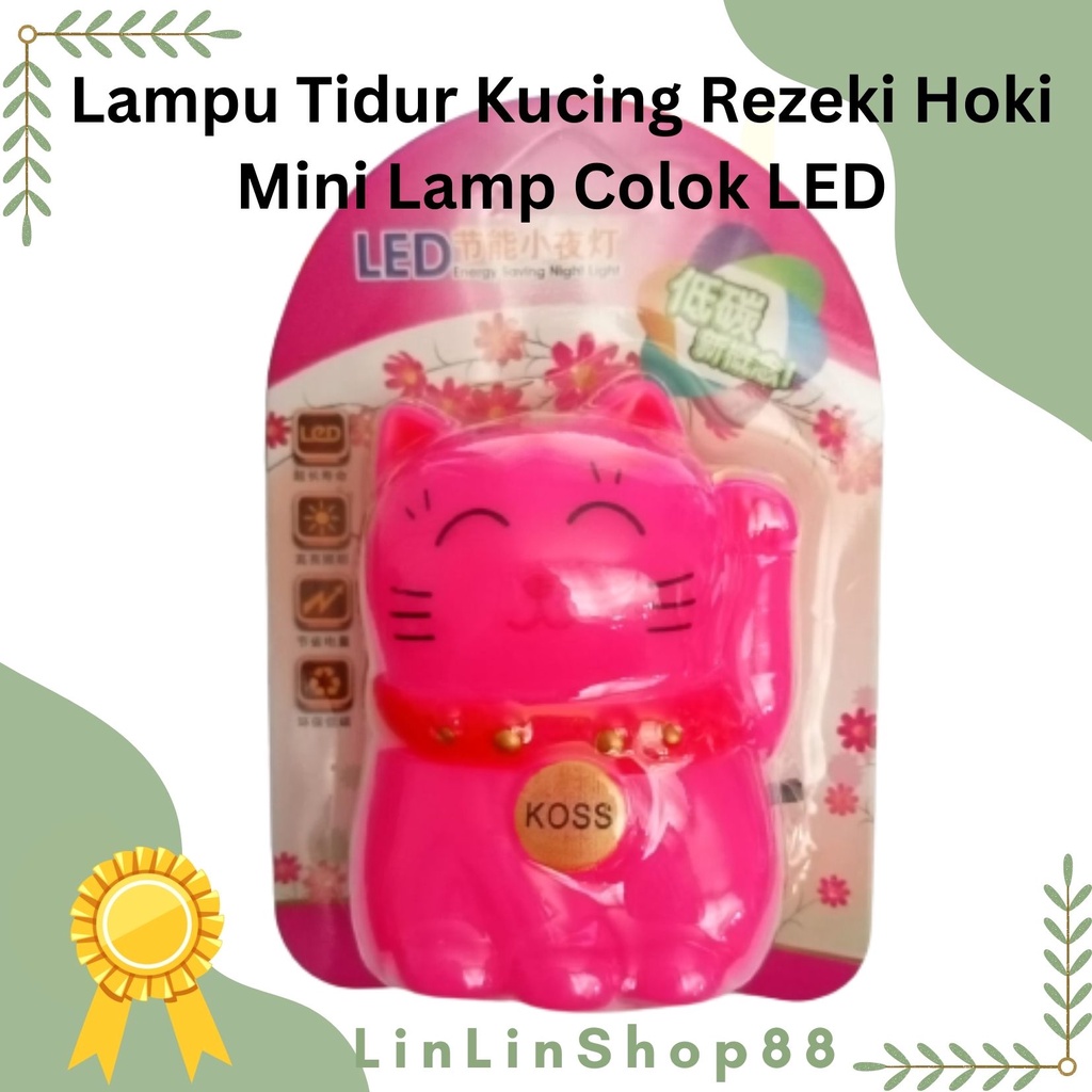 Lampu Tidur Unik Colok LED Mini Lamp