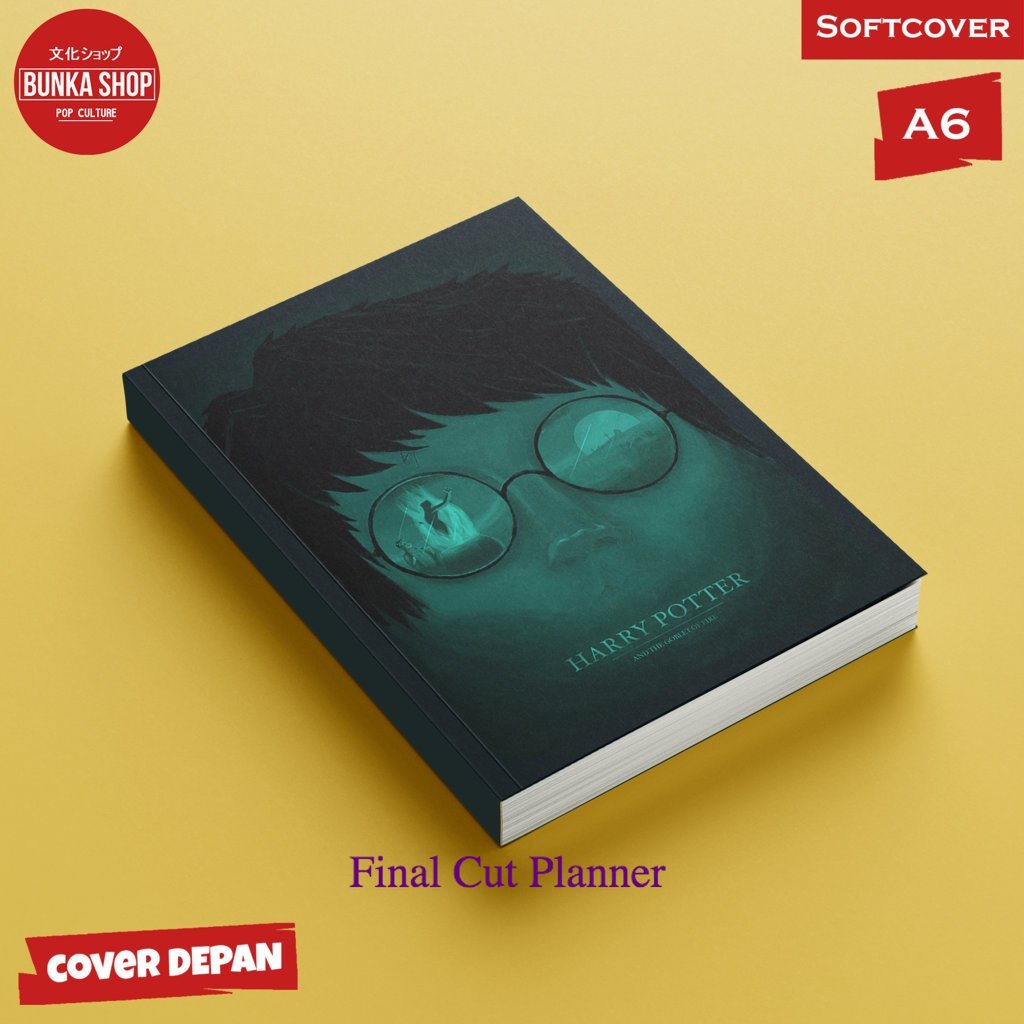 

Pocket Note Harry Potters Face And The Goblet Fire Softcover A6 Buku Tulis CAtatan Notes Agenda Planner Jurnal planner