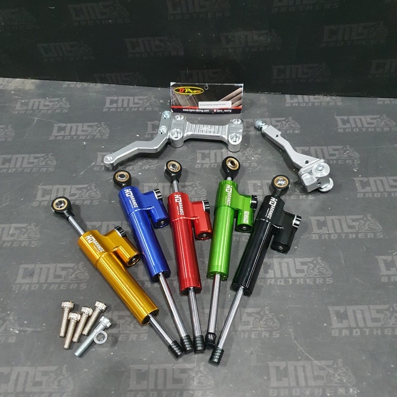 Stanilizier Stang No Brandz Set Bracket Damper BPRO Yamaha Rx King
