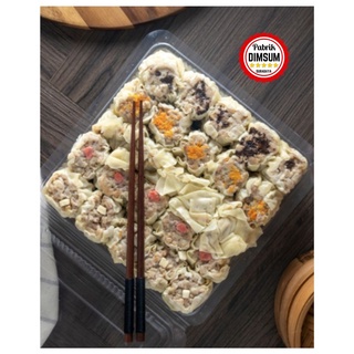 

Dimsum Mix PREMIUM Frozen (isi 25pcs) Sudah Termasuk Saos