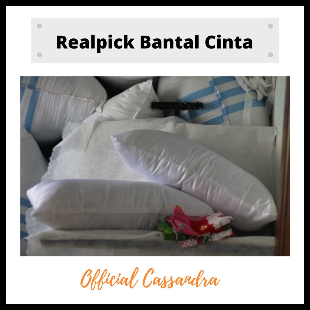 Bantal Cinta Jumbo Panjang Silikon Putih Polos