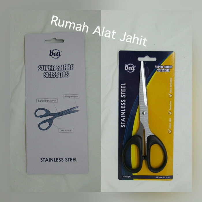

Segera Miliki Gunting Stainless Super Sharp 17.6Cm Limited