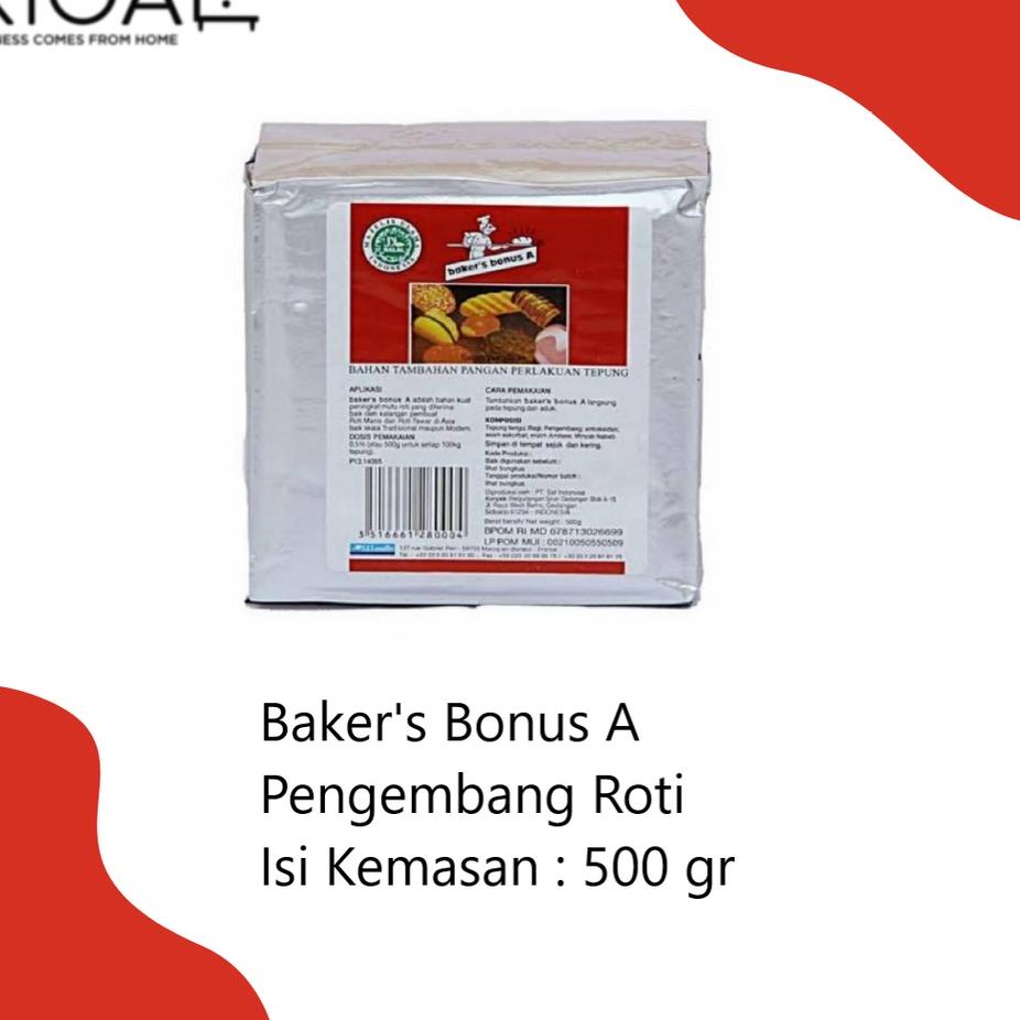 

Lagi Promo--BAKER's BONUS A PENGEMBANG SEKALIGUS PELEMBUT ROTI 500 GR