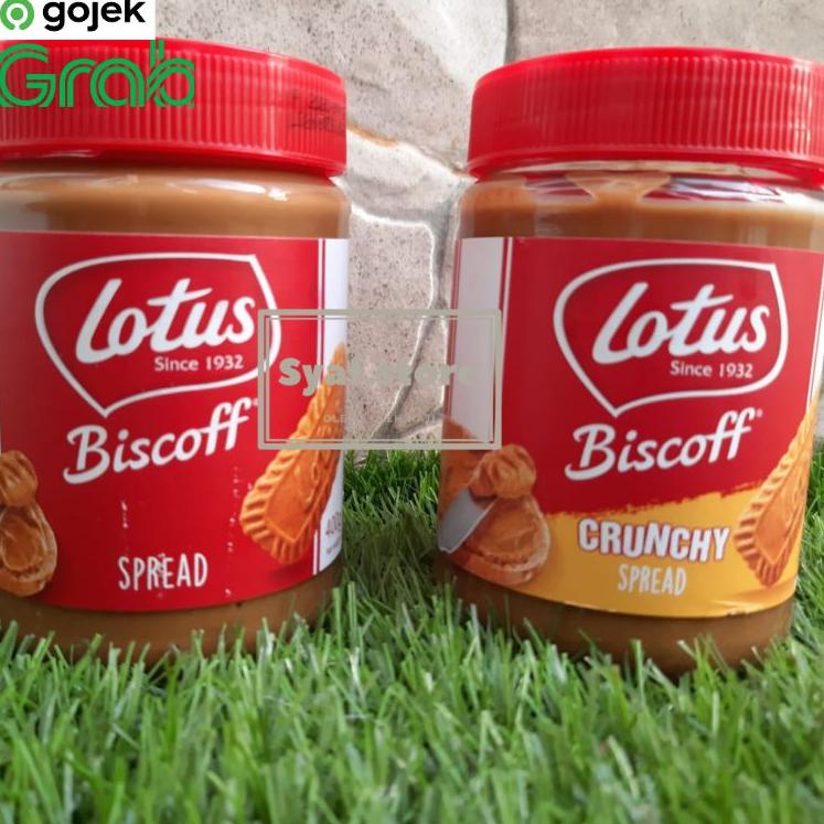 

Best--Selai LOTUS BISCOFF Spread Crunchy 400/ 380 gr TERMURAH