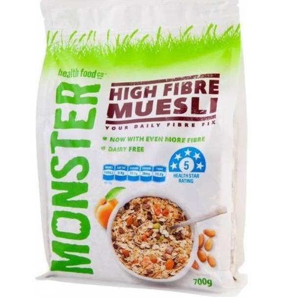 

10.10 BRANDS FESTIVAL MUESLI MONSTER HIGH FIBRE 700 GRAM !