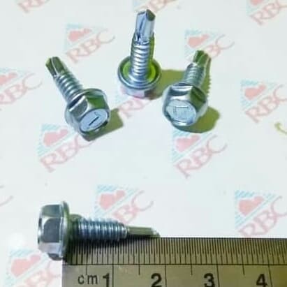 SEKRUP 10X19 PANJANG 1,9CM / BAUT BAJA RINGAN 10X19 / SEKRUP 10X19