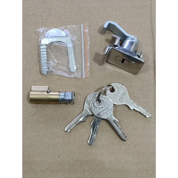 Kunci Kontak / Kunci Stang,Laci Box Vespa PX,Super,Sprint,Strada,Excel - Kunci Stang+Box