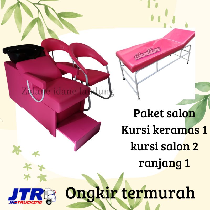 Kursi keramas/Ranjang Facial/Kursi Salon/Paket salon komplit