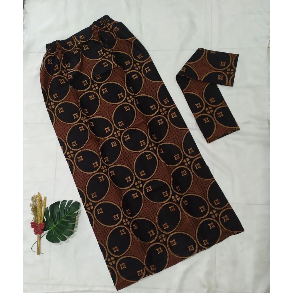 (PROMO TERMURAH - MOTIF TERLENGKAP)  Rok Batik Span allsize Rok Slendang Batik kondnagan wisuda modern premium Bawahan kebaya kekinian Rok Duyung