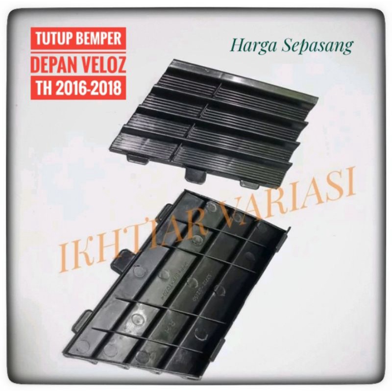 Tutup bemper Avanza Veloz 2016 2018 Tutup bemper depan Avanza Veloz 2016 2018 sepasang