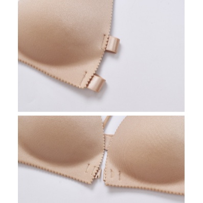 KINDSTORE❤ | [BRA-VOLTA] BRA SEAMLESS SEXY TANPA KAWAT TALI KECIL/BRA KANCING DEPAN