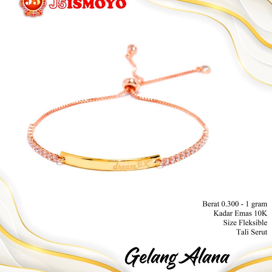 Special Price Gelang Emas Tali Alana Serut BTPU J5 Ismoyo