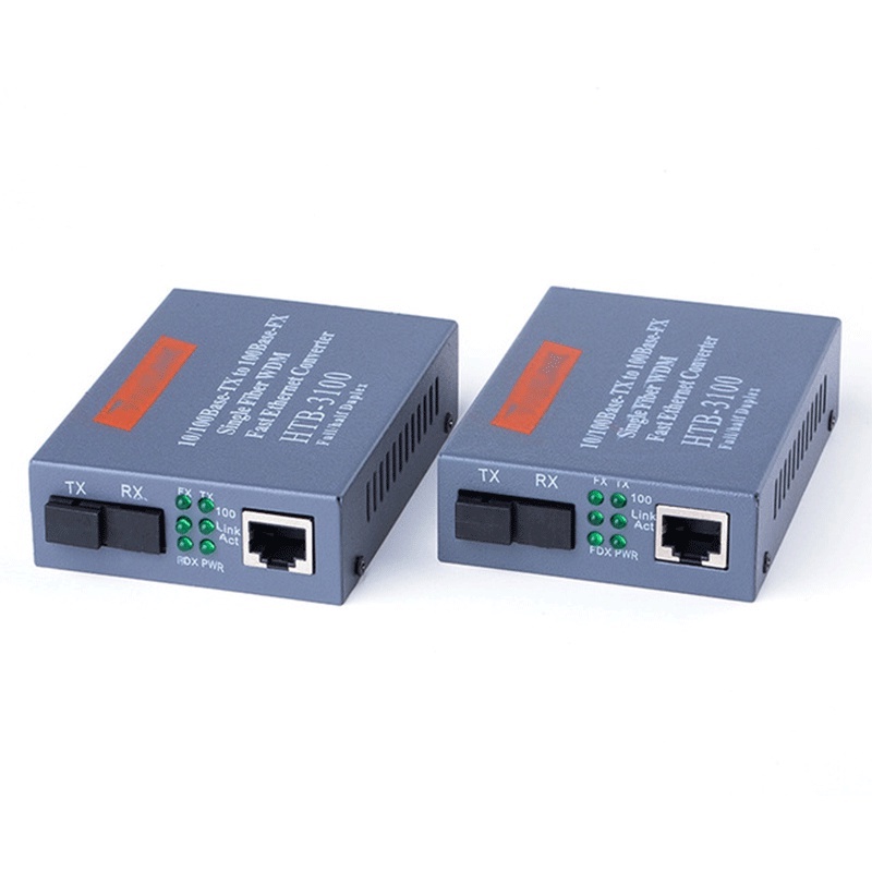 NETLINK HTB 3100 Fiber Optical Media Converter RJ45 20KM 10/100M  PREMIUM QUALITY ORIGINAL