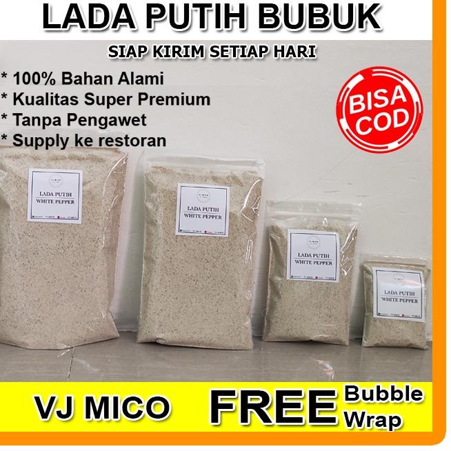 

10.10 BIG SALE FASION Lada Putih Bubuk / Merica bubuk / Ground White Pepper - Quality Premium - 1KG !
