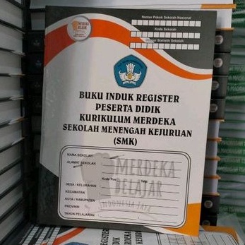 

BISA COD/BUKU INDUK REGISTER SISWA SMK KURIKULUM MERDEKA RB9