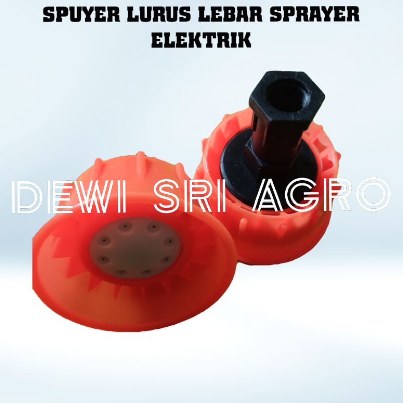 Spuyer Lurus Lebar Sprayer Elektrik