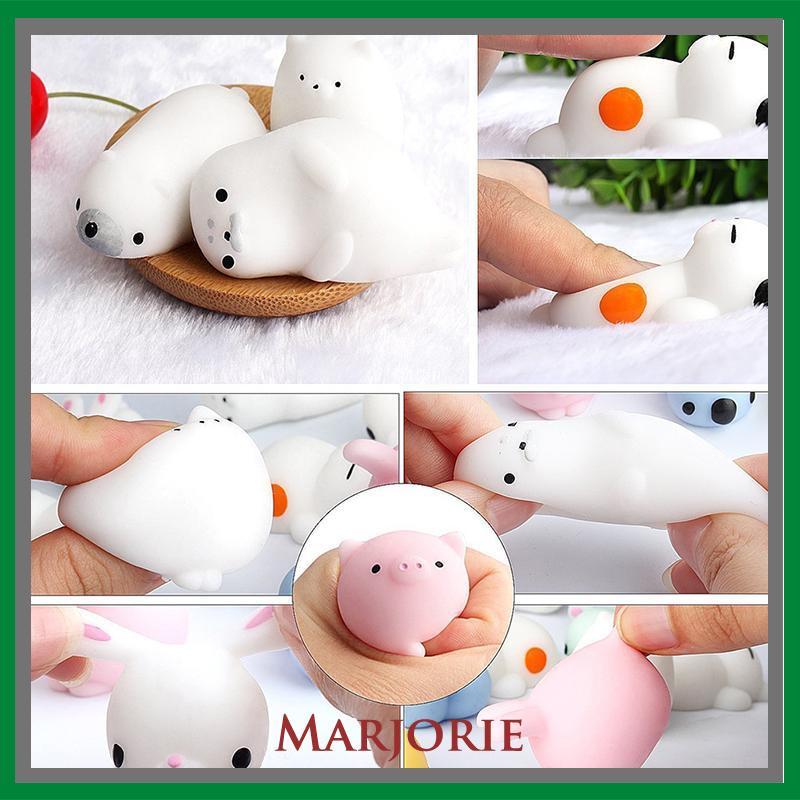 Mainan Lembut Licin Simulasi Naik Lambat Lucu Animal Hand Fidget Toy-S-MJD