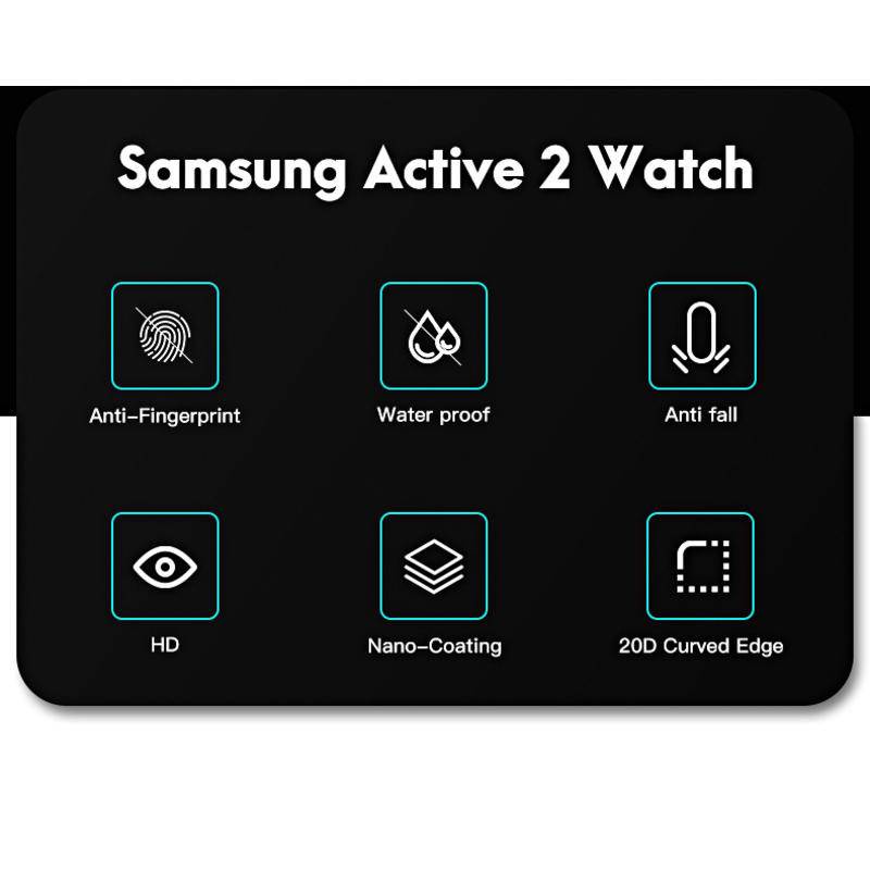 Pelindung Layar Smartwatch Samsung Watch 3 4 5 Pro 40mm 41mm 44mm 45mm 44mm 40mm