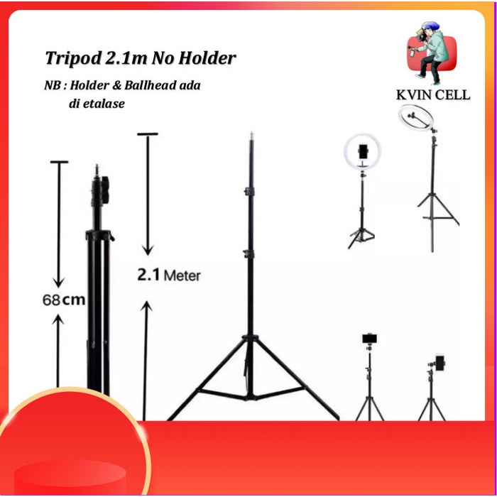 Tripod 2.1meter / Tripod Hp 2,1 METER HOLDER U UNIVERSAL