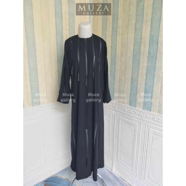 MUZA ABAYA HITAM ANDHITA