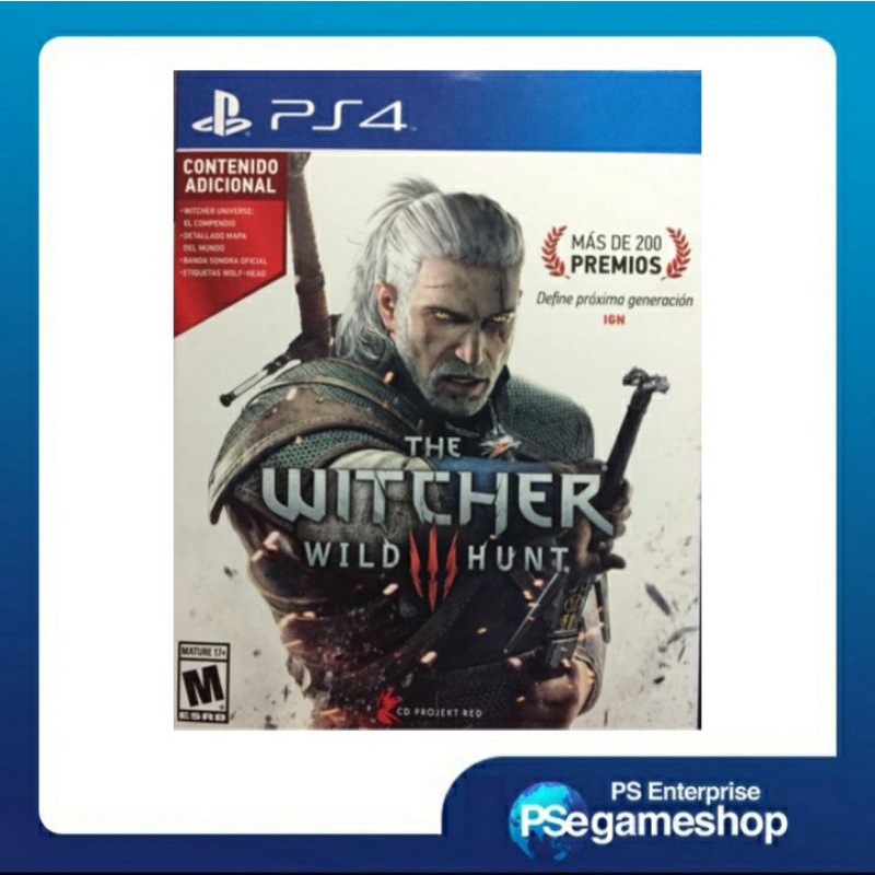 Ps4 The Witcher III: Wild Hunt ( Eng / R1 )