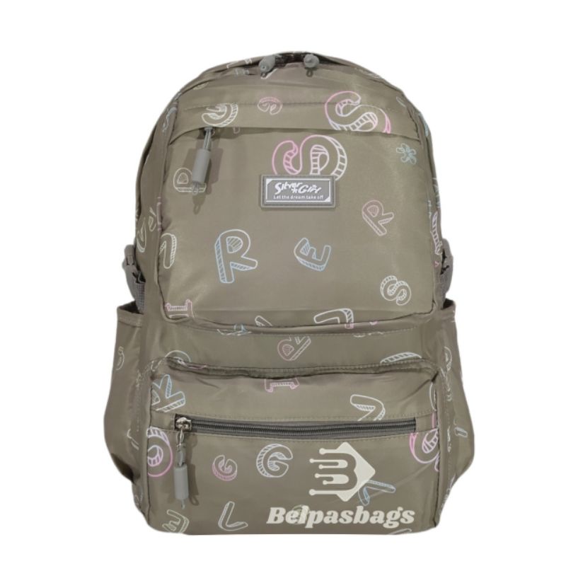 BLB- ransel silvergirl perempuan tas sekolah laptop 70519