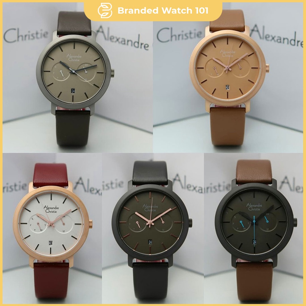 ORIGINAL Jam Tangan Pria Alexandre Christie AC 6526 / AC6526 Garansi 1 Tahun