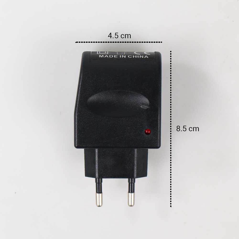 Car Charger Switch EU Plug 12 V 500mA Colokan Listrik Mobil Adapter Portable Multifungsi Material Berkualitas