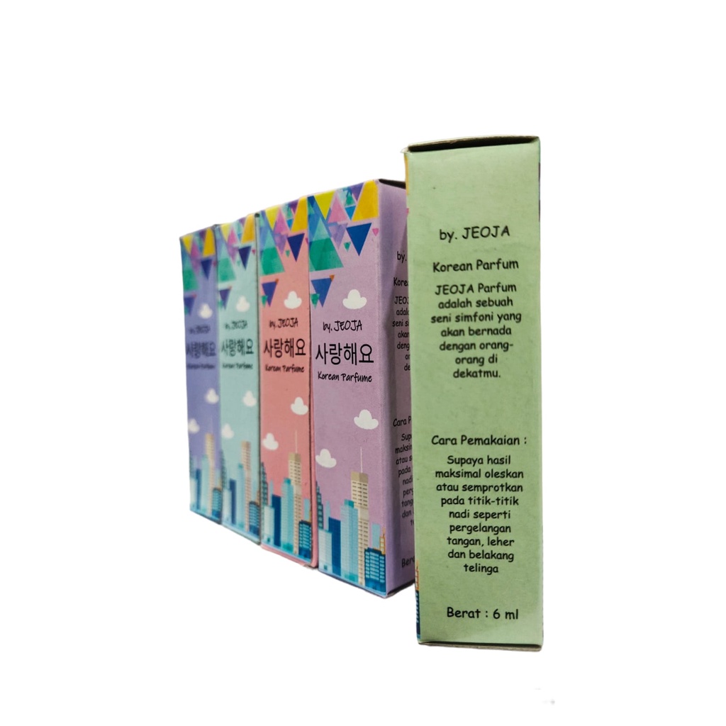 Korean Parfum Wanita Roll On 6ml Tahan Lama by. Jeoja Parfume