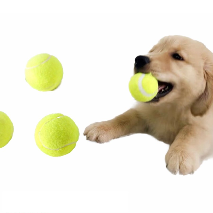 Bola Tenis Mainan Anjing - Dog Tennis Ball Toy