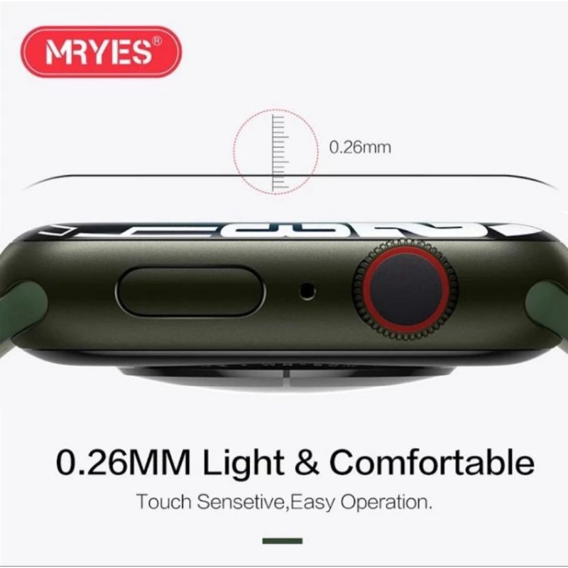 Apple watch Ultra 49MM 49 MM tempered glass anti gores kaca full