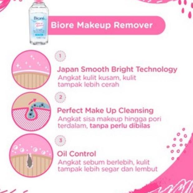 Image of Segera Beli (BOSS) Biore Makeup Remover Perfect Cleansing Water Oil Clear | Cleansing Water Soften Up Micellar Water 90ML/300ML Super #5