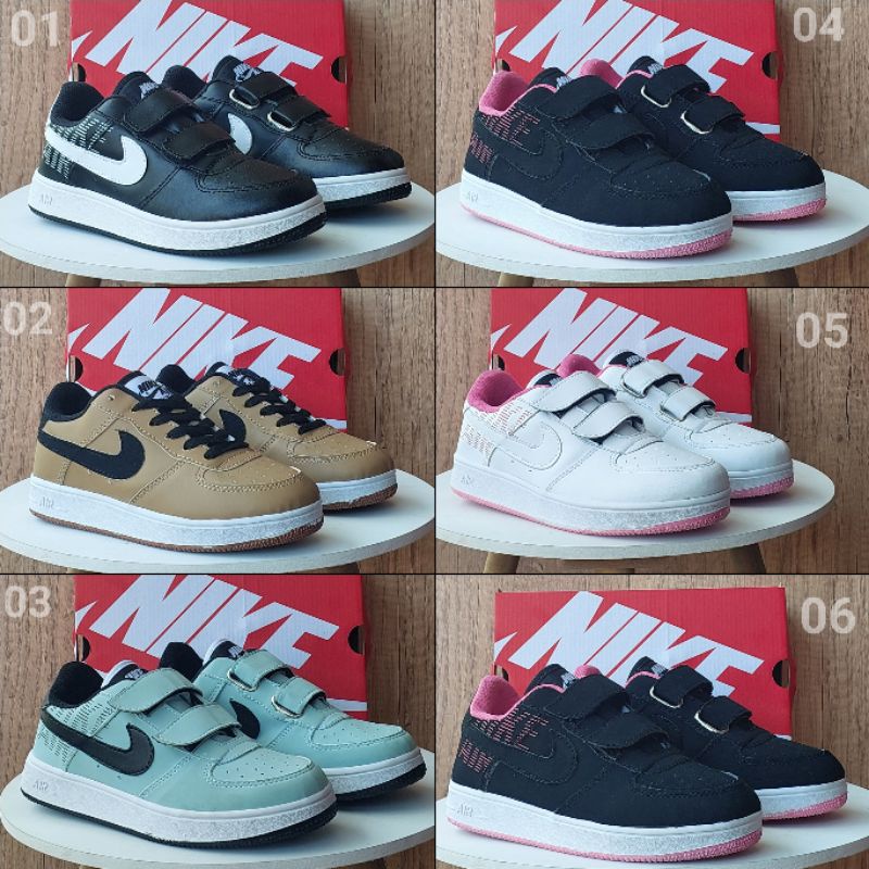 Sepatu Nike Air Force 1 Low Premium Quality / Sepatu Anak / Sepatu Nike Air Force 1 Kids / Sepatu Nike Anak