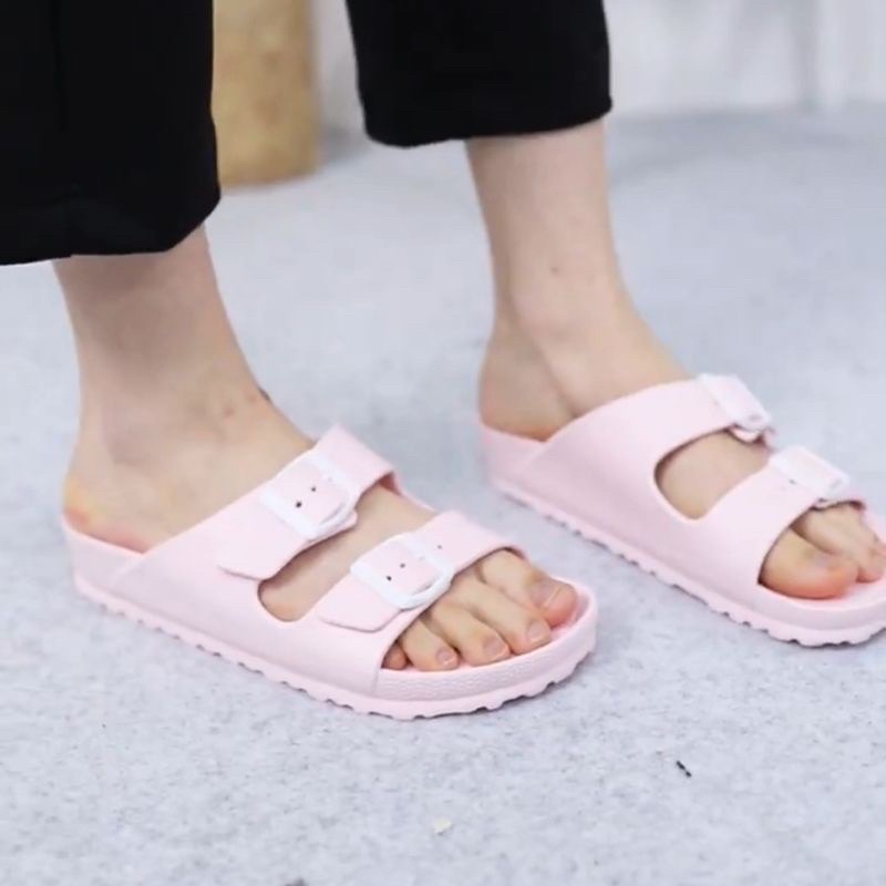 Sandal Pria Strap Aneka Warna Keren Sendal Pria Slop Gesper
