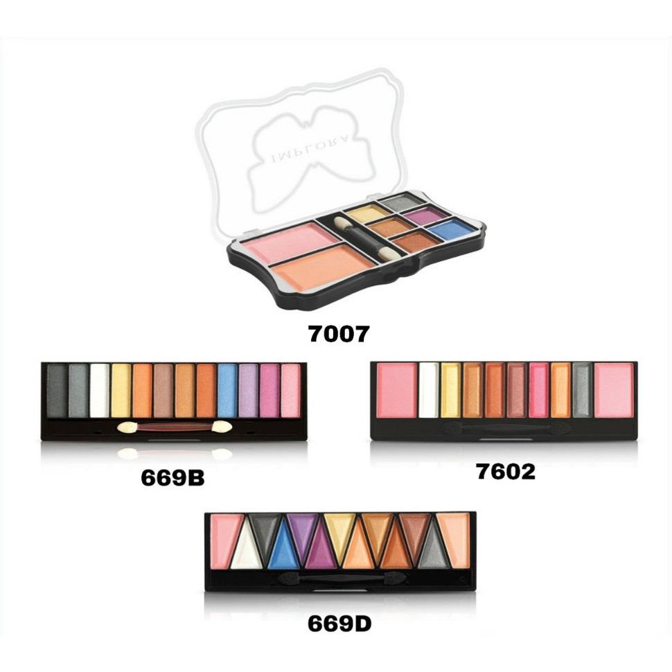 *galerybeautysemarang* Implora Eyeshadow Pallete + Blush On ( Palet Eyeshadow ) Palette | BPOM