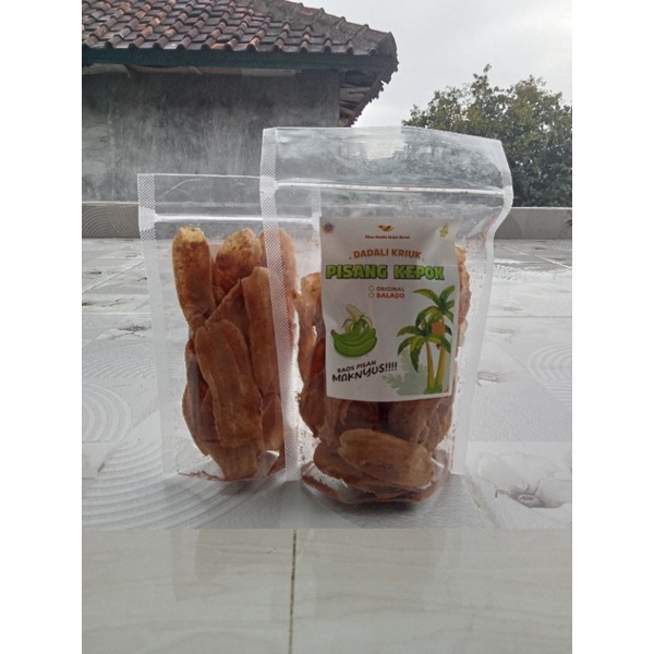 kripik pisang coklat