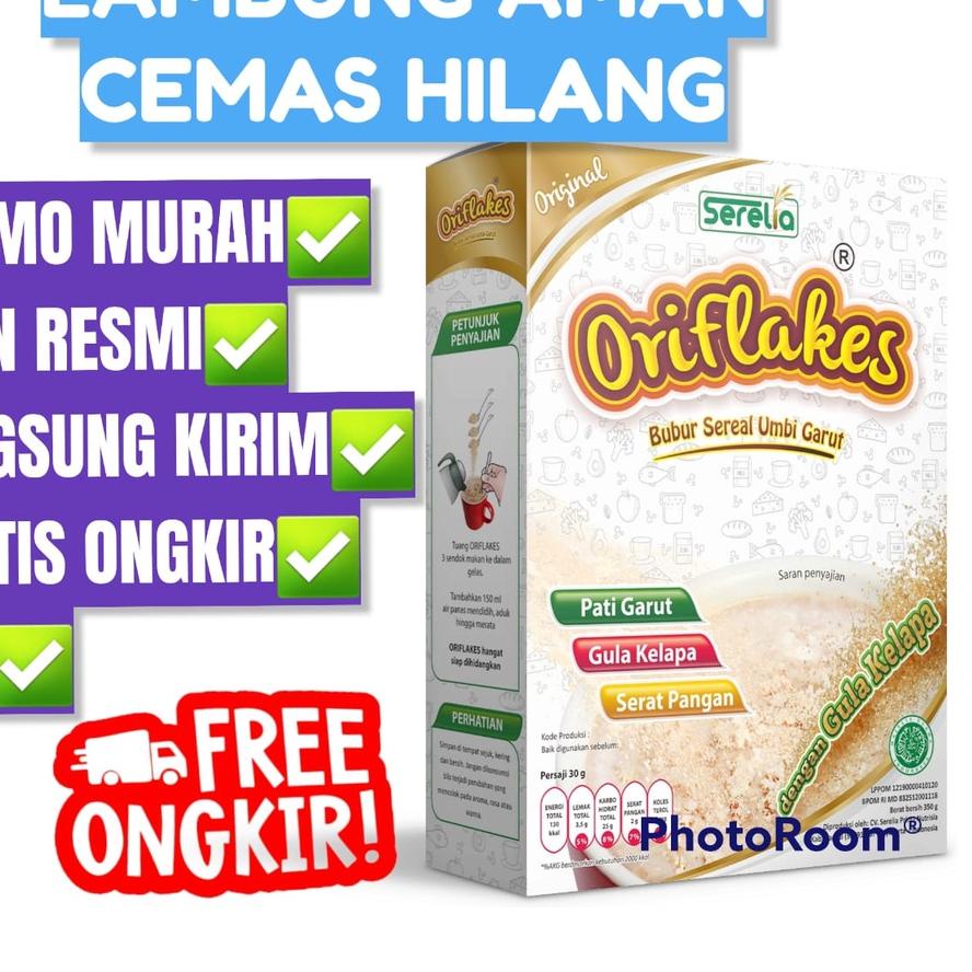 

SALE!!Oriflakes Original Umbi Garut obat maag ampuh, Obat asam lambung, Oriflakes sereal 900 Gr|KD7
