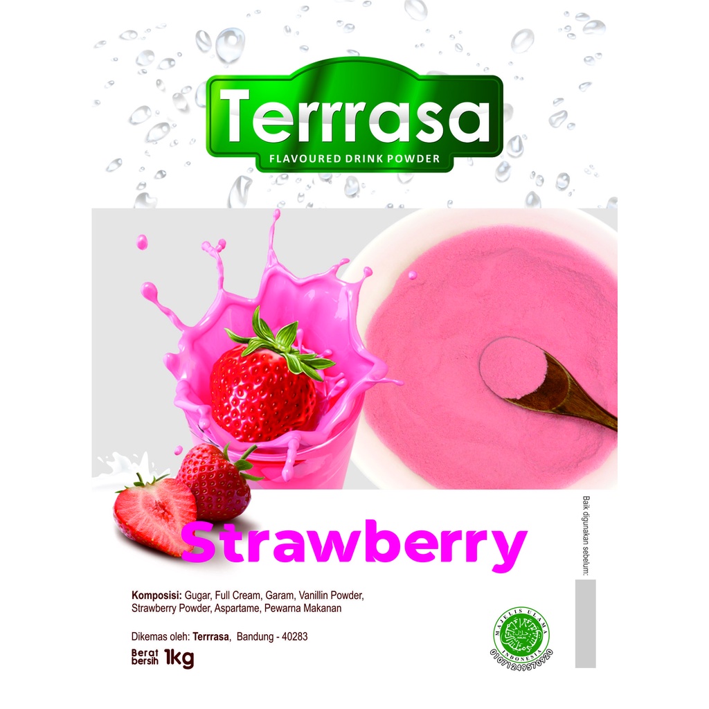 

Powder Minuman 1kg | Serbuk Minuman Aneka Rasa Strawberry/Matcha/Thaitea