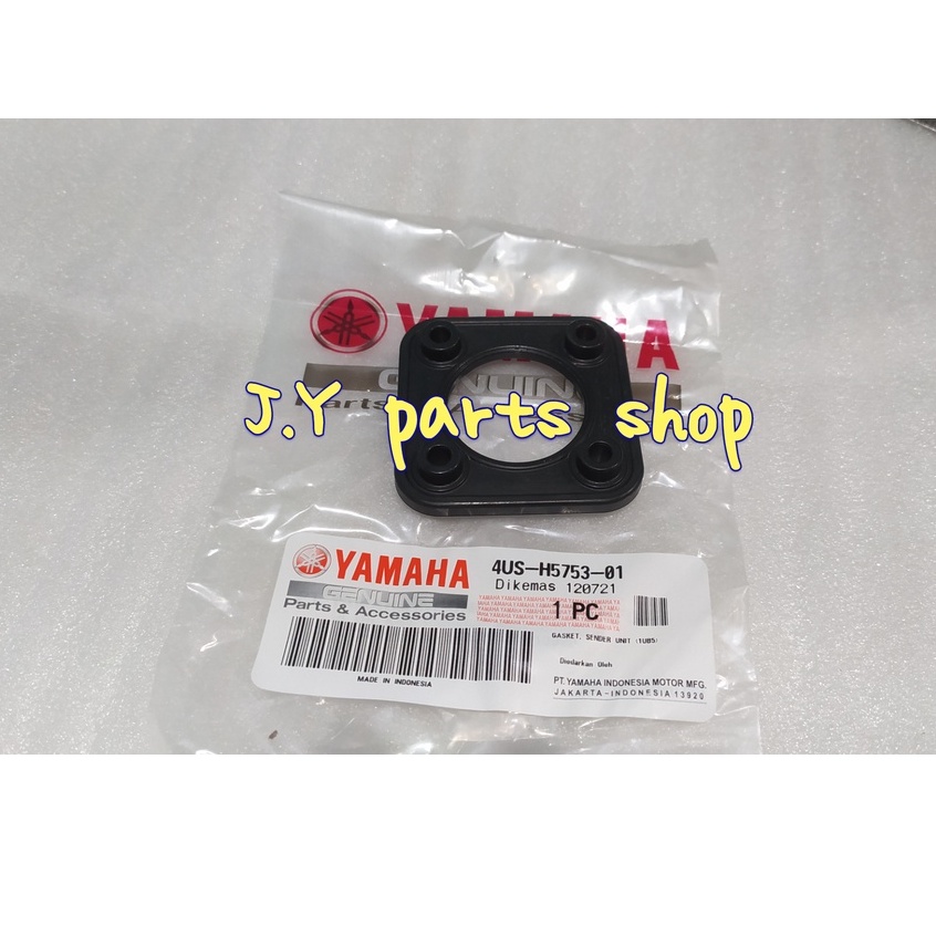 GASKET KARET SEAL PELAMPUNG TANGKI BENSIN NOUVO MIO SPORTY SMILE SOUL FINO KARBU F1ZR FIZR F1Z FIZ R FORCE 1 ORIGINAL YGP 4US-H5753-01