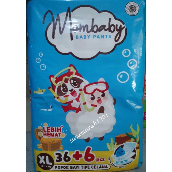 MOMBABY Pants JUMBO S.54+6/M.50+6/L.42+6/XL.36+6/XXL.32+6