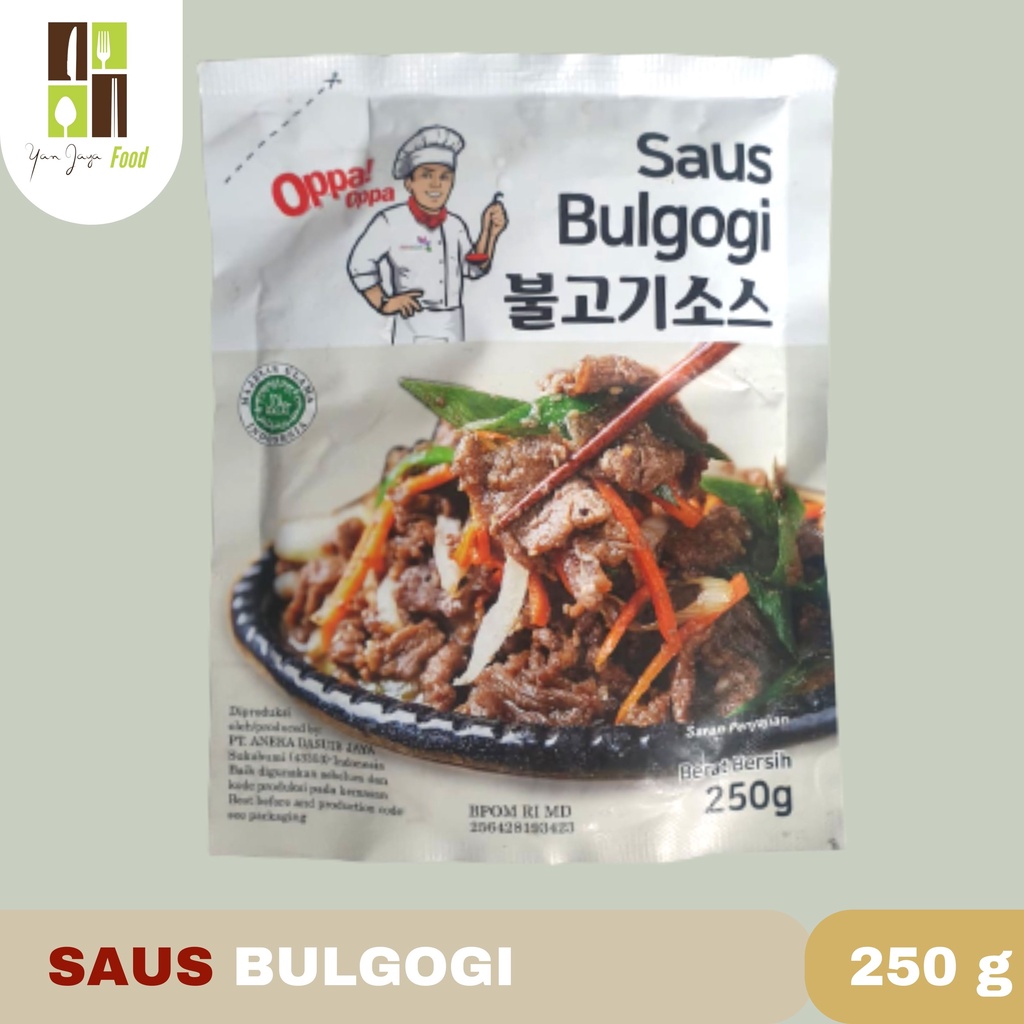 SAUS BULGOGI KOREA SAUS DAGING SAUS STEAK BBQ 250 GRAM