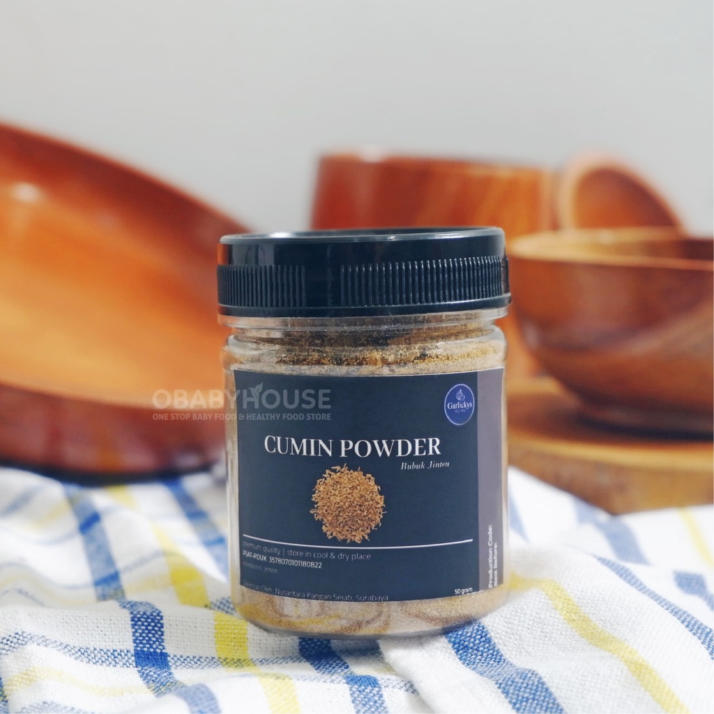 GARLICKYS Cumin Powder / Bubuk Jinten 50gr (Exp 20.09.23)